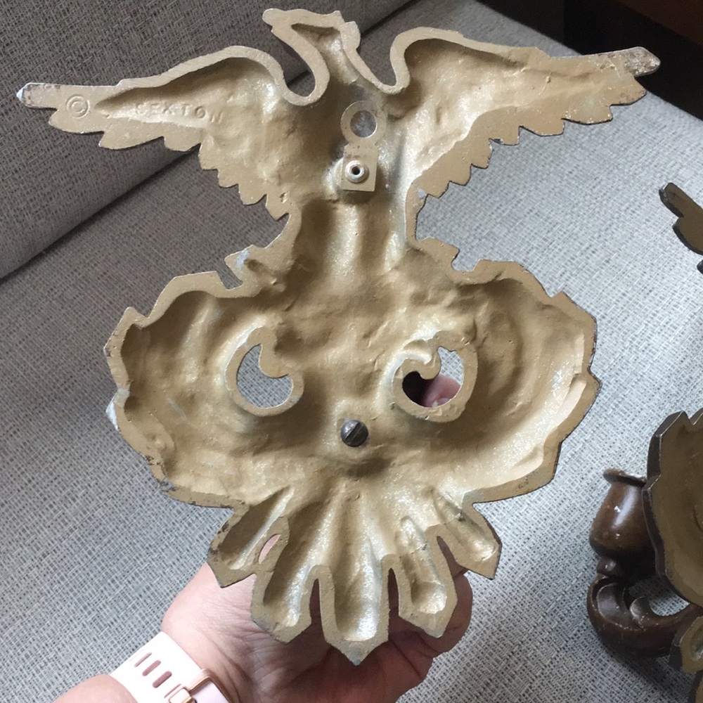 Vintage Wall Mounted Candle Holders - Picture 9 of 12